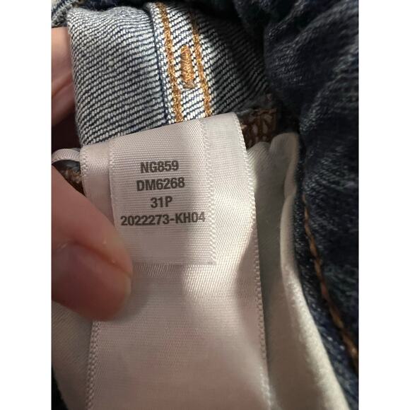 Madewell Women's The Petite Curvy Perfect Vintage Jean in Heathcote Wash SZ 31P - Picture 12 of 14